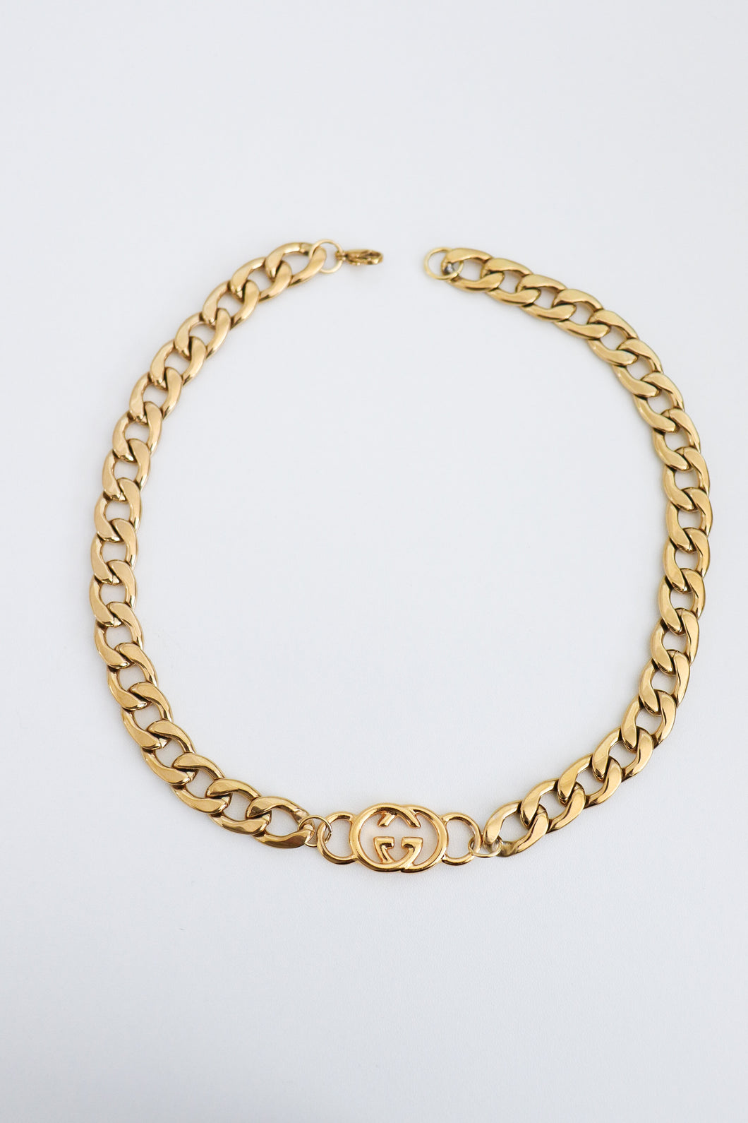 Gucci cuban chain necklace