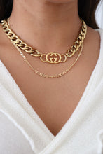 Load image into Gallery viewer, Gucci cuban chain necklace
