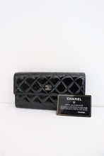 Load image into Gallery viewer, Chanel black wallet
