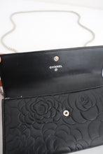 Load image into Gallery viewer, Chanel embossed camellia wallet
