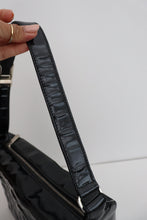 Load image into Gallery viewer, Chanel chocolate bar Coco mark patent leather in black
