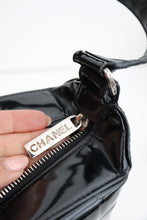 Load image into Gallery viewer, Chanel chocolate bar Coco mark patent leather in black
