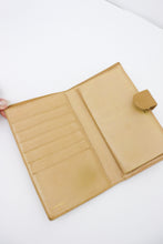 Load image into Gallery viewer, Chanel caviar beige wallet
