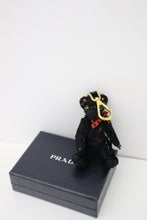 Load image into Gallery viewer, Prada black bear keychain
