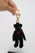Load image into Gallery viewer, Prada black bear keychain
