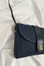 Load image into Gallery viewer, Dior Navy Blue Monogram Crossbody
