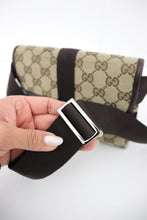 Load image into Gallery viewer, Gucci GG canvas belt bag
