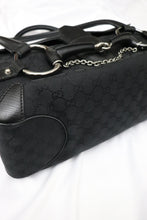 Load image into Gallery viewer, Gucci GG canvas horsebit chain bag
