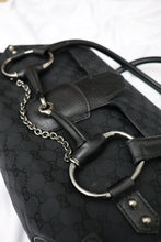 Load image into Gallery viewer, Gucci GG canvas horsebit chain bag
