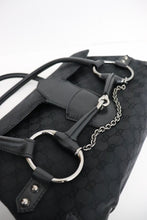Load image into Gallery viewer, Gucci GG canvas horsebit chain bag
