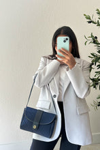 Load image into Gallery viewer, Dior Navy Blue Monogram Crossbody
