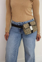 Load image into Gallery viewer, Gucci GG canvas belt bag
