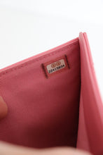 Load image into Gallery viewer, Chanel quilted yen pink leather wallet
