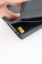 Load image into Gallery viewer, Chanel CC black caviar vintage wallet
