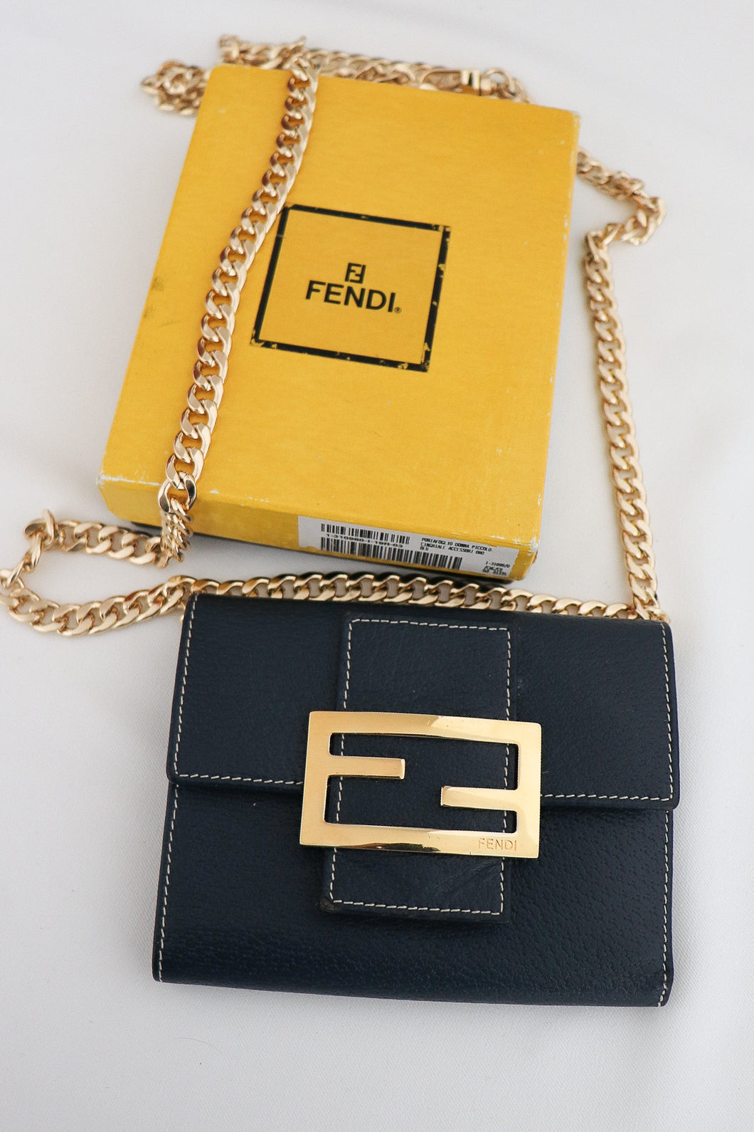Fendi trifold wallet