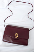 Load image into Gallery viewer, Vintage Dior burgundy handbag
