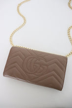 Load image into Gallery viewer, Gucci GG Marmont continental wallet matelasse leather
