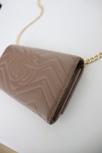 Load image into Gallery viewer, Gucci GG Marmont continental wallet matelasse leather
