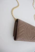Load image into Gallery viewer, Gucci GG Marmont continental wallet matelasse leather
