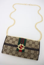 Load image into Gallery viewer, Gucci GG canvas logo wallet
