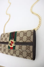 Load image into Gallery viewer, Gucci GG canvas logo wallet
