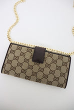 Load image into Gallery viewer, Gucci GG canvas logo wallet

