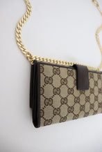 Load image into Gallery viewer, Gucci GG canvas logo wallet
