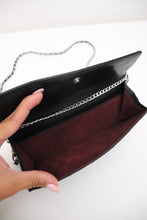 Load image into Gallery viewer, CHANEL Lambskin Quilted Long Flap Wallet Black
