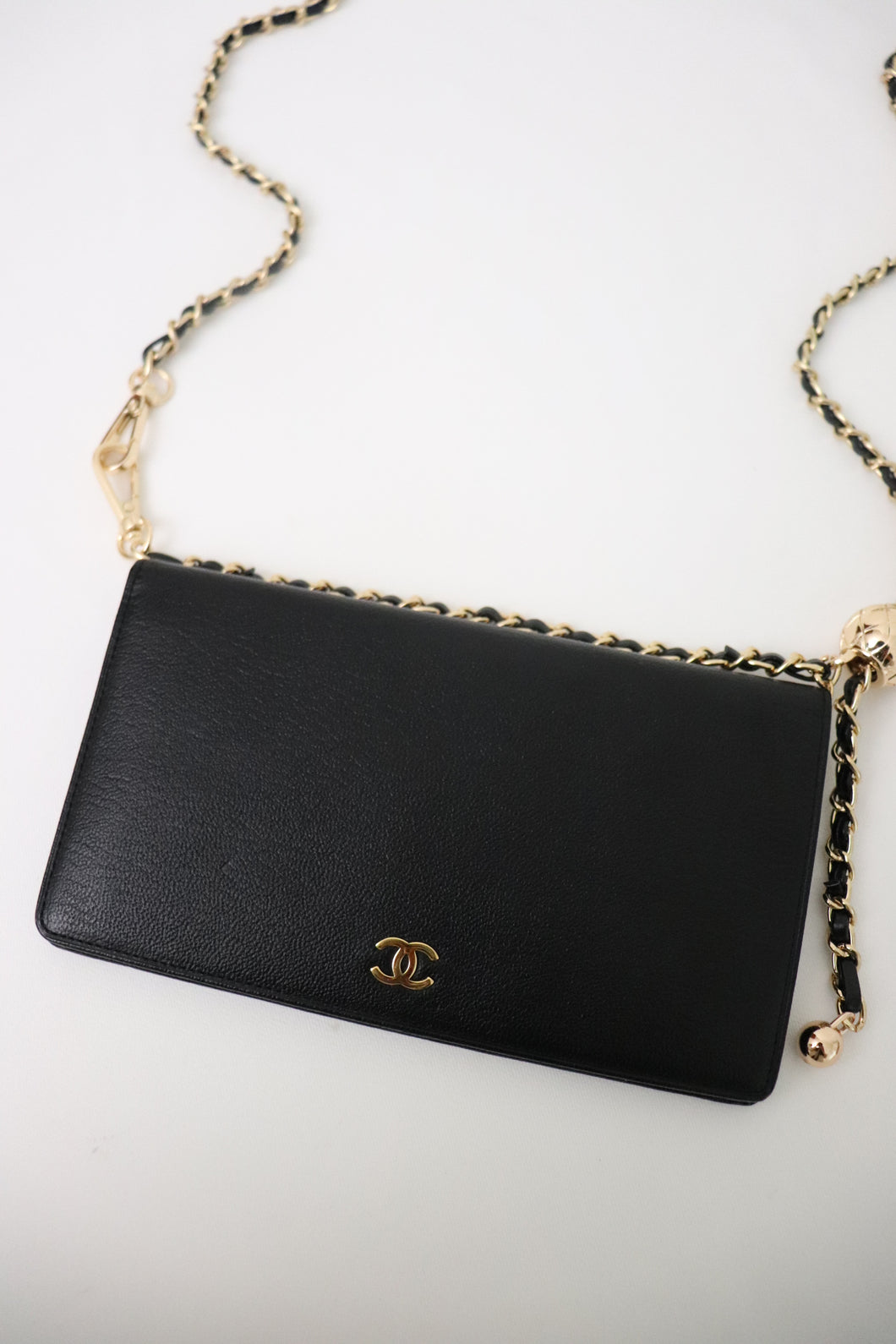 Chanel calfskin vintage wallet