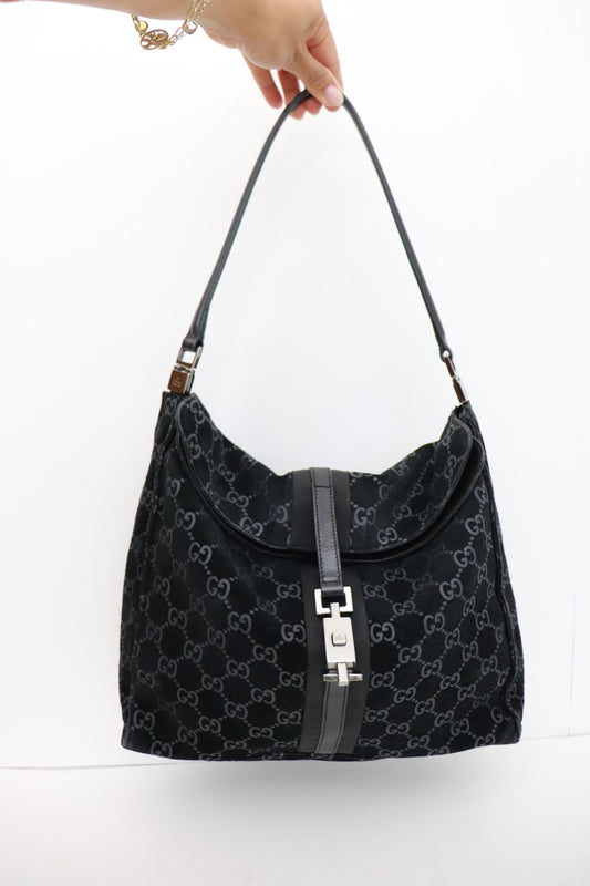Gucci Jackie Suede Hobo Bag