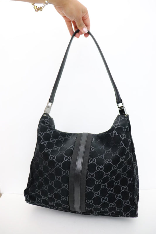 Gucci Jackie Suede Hobo Bag