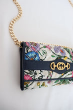 Load image into Gallery viewer, Gucci Flora Print Continental Wallet
