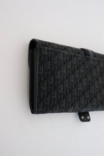Load image into Gallery viewer, Christian Dior Trotter Wallet with Horseshoe Clasp Black
