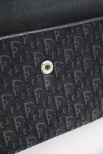 Load image into Gallery viewer, Christian Dior Trotter Wallet with Horseshoe Clasp Black
