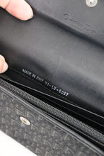 Load image into Gallery viewer, Christian Dior Trotter Wallet with Horseshoe Clasp Black
