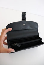 Load image into Gallery viewer, Christian Dior Trotter Wallet with Horseshoe Clasp Black

