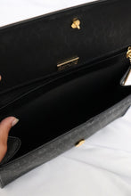 Load image into Gallery viewer, Vintage Christian Dior Black Leather Bag with Gold Chain
