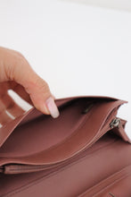Load image into Gallery viewer, Chanel patent brown vintage wallet
