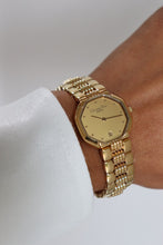 Lade das Bild in den Galerie-Viewer, Christian Dior Gold-Tone Modele Depose Octagonal Quartz Watch
