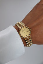 Lade das Bild in den Galerie-Viewer, Christian Dior Gold-Tone Modele Depose Octagonal Quartz Watch
