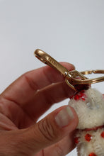 Load image into Gallery viewer, Prada white bear keychain
