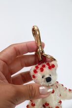 Load image into Gallery viewer, Prada white bear keychain

