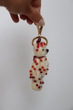 Load image into Gallery viewer, Prada white bear keychain

