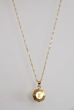 Load image into Gallery viewer, Louis Vuitton octagon golden pendant
