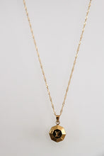Load image into Gallery viewer, Louis Vuitton octagon golden pendant

