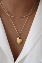 Load image into Gallery viewer, Louis Vuitton octagon golden pendant
