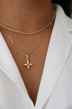 Load image into Gallery viewer, Louis Vuitton golden fleur de lis pendant
