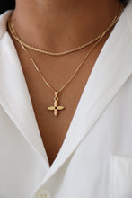 Load image into Gallery viewer, Louis Vuitton golden fleur de lis pendant
