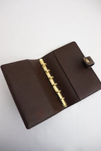 Load image into Gallery viewer, Louis Vuitton Damier Ebene Ring Agenda.
