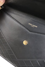 Load image into Gallery viewer, BRAND NEW - YSL Gaby quilted leather envelope pouch on chain (retails $1100)
